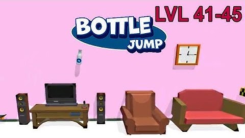 Bottle Jump 3D Letsplay - Relax Game On Android - LVL 41-45