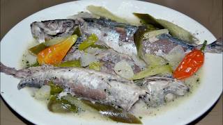 Paksiw Na Galunggong Sa Gata