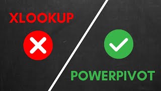 Excel Data Modeling  Stop Using XLOOKUP | Learn PowerPivot