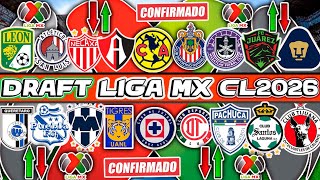 ✅🔥FUTBOL de ESTUFA CLAUSURA 2026 | RUMORES, ALTAS y BAJAS de TODOS los EQUIPOS | DRAFT LIGA MX CL26! screenshot 4