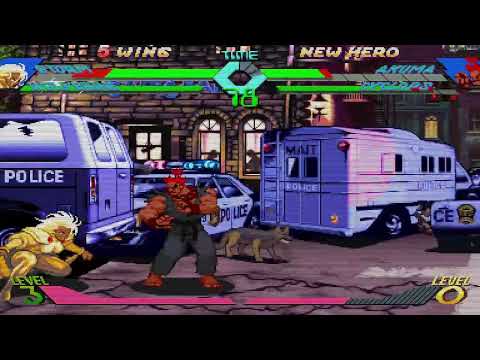 X-Men vs. Street Fighter - Storm, Wolverine vs. Cyclops, Akuma 6
