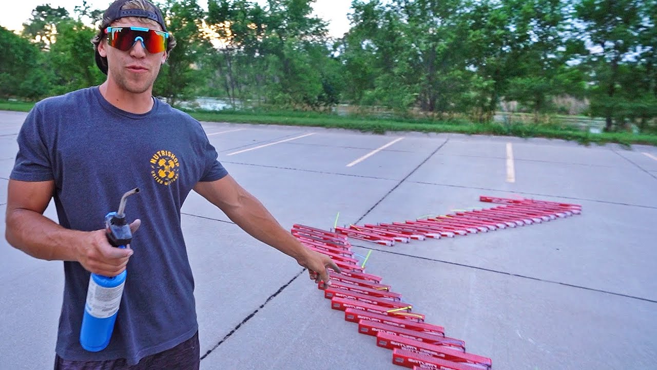 I Tested The World's Longest Firework