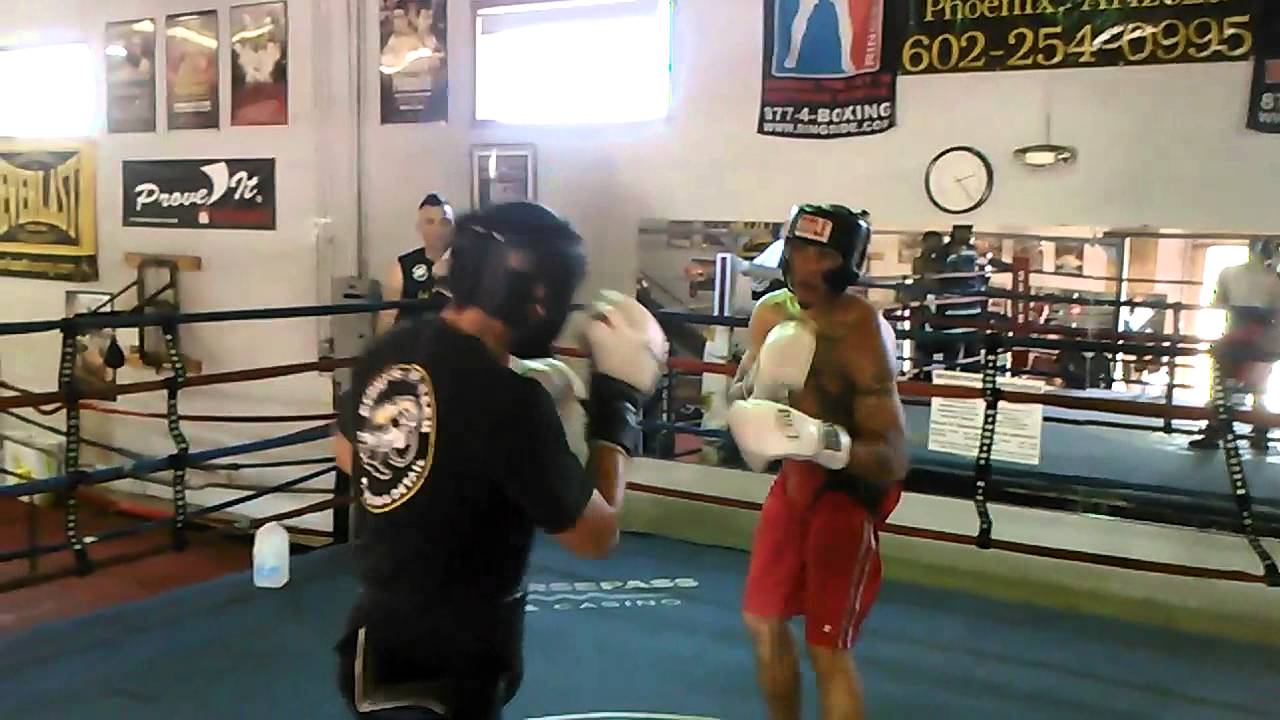 Kevin LeFlore Central Boxing gym in AZ YouTube