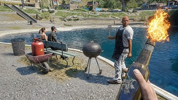 GTA 5 - Fire Bottle vs NPC