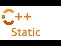 Static in C++