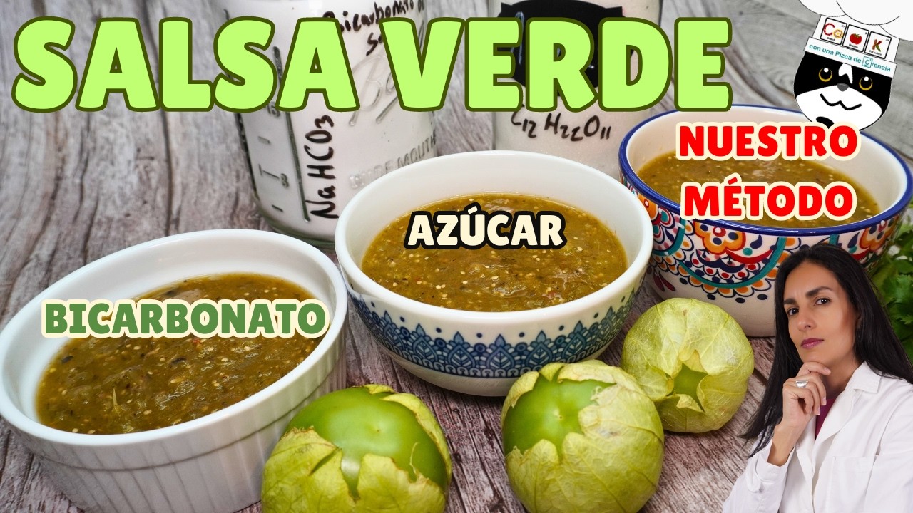 3 Trucos para hacer la Mejor Salsa Verde Sin Amargor: uno es infalible