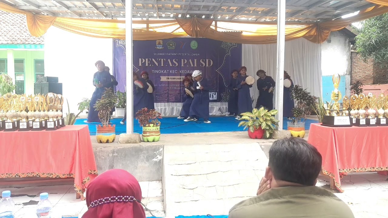Juara 1 Lomba Qosidah Pentas PAI tingkat SD se kecamatan 