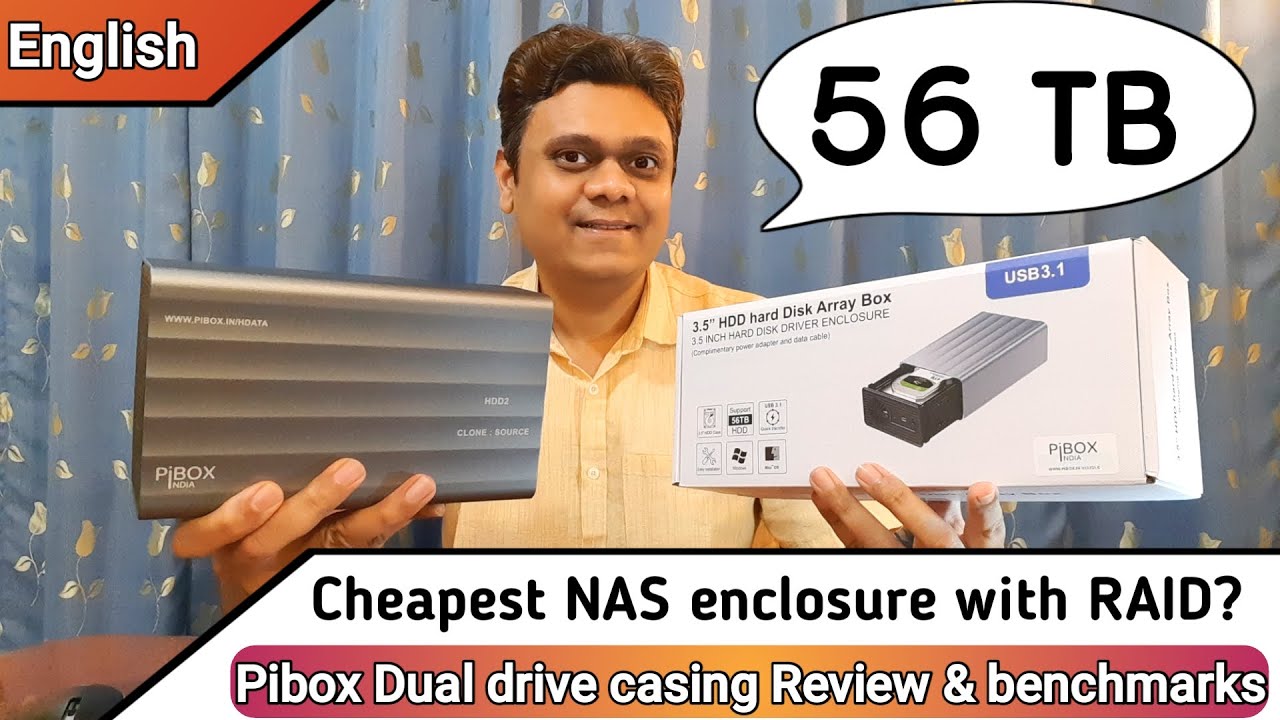 [Eng] Forget NAS Enclosures! Pibox External RAID dual drive casing ...
