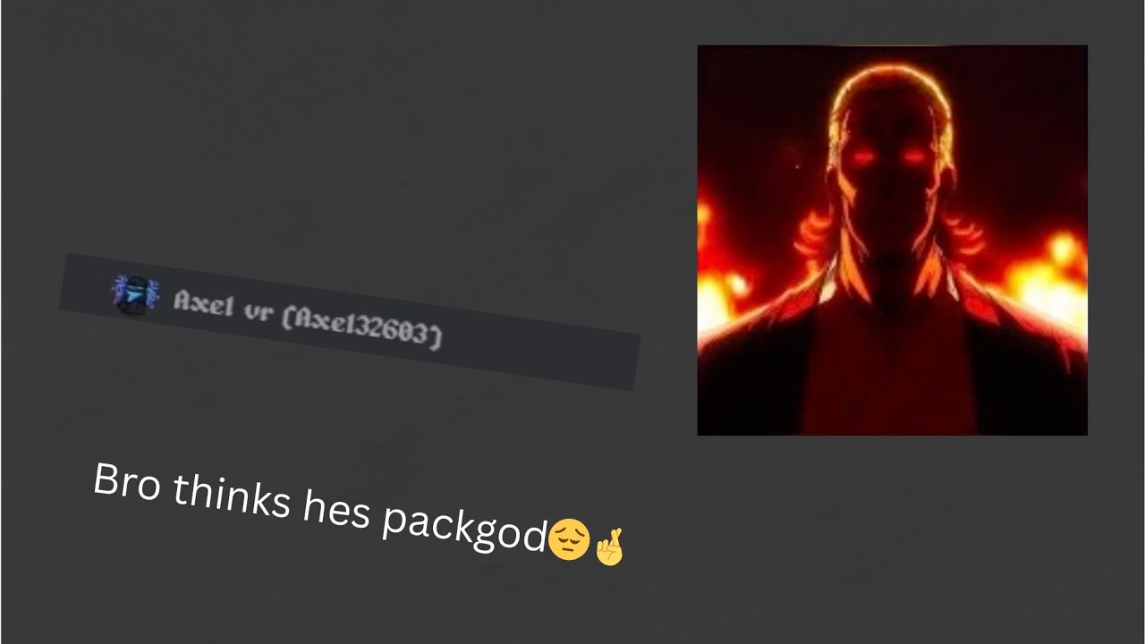 Kid gets ragebaited and turns into packgod