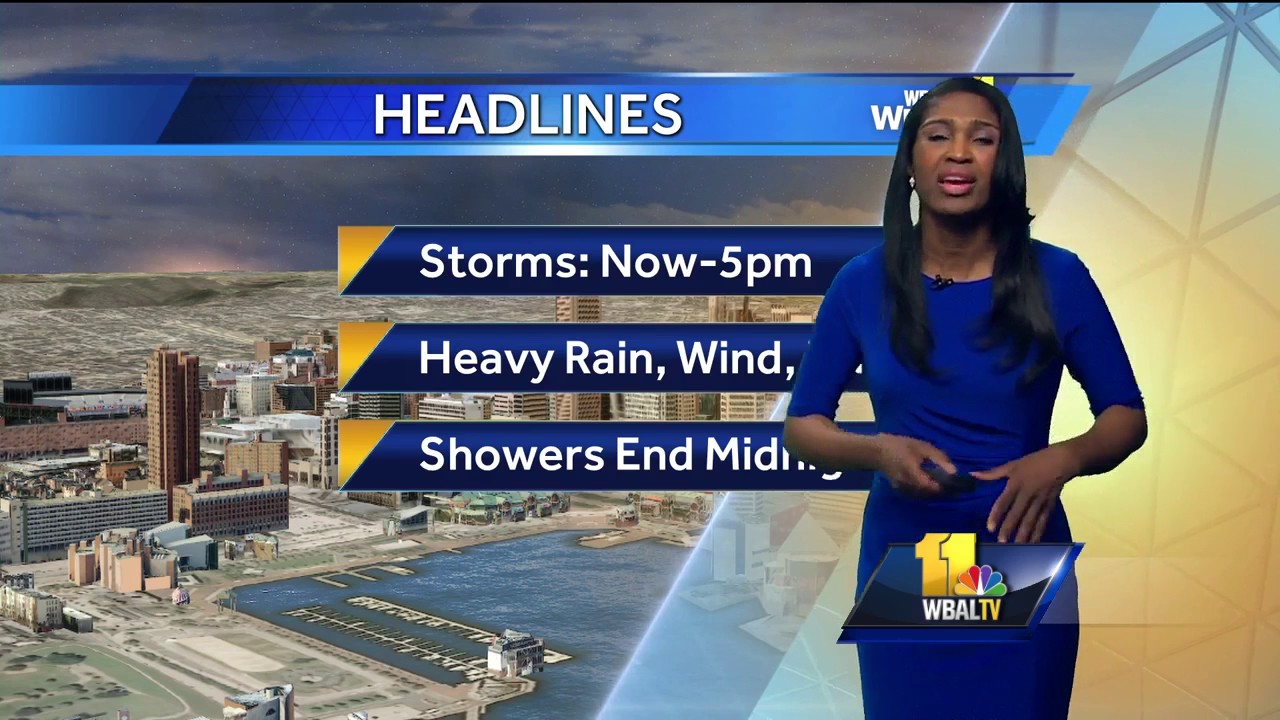 Heavy rain with wind possible Tuesday - YouTube