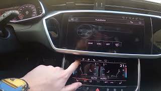 How to Enable or Disable Start Stop Function in Audi A6 C8 ( 2018 - now ) - Manage Start-Stop