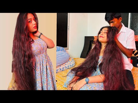 Prioshi S Awesome Hair Smelling Video New Hair Play Video Hair Play By Male Landowners 