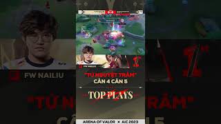 Yena's Four-Month Slash takes on 4 or 5 opponents - Nailiu dominates SGP | Top Plays Group Stag...
