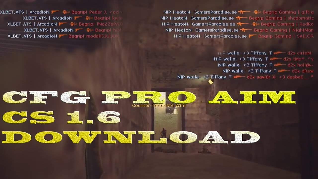 CFG PRO AIM CS 1.6 2017 - YouTube