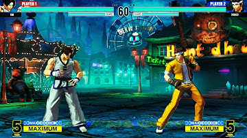 Kim Kaphwan vs Shingo Yabuki (Hardest) The King of Fighters XV