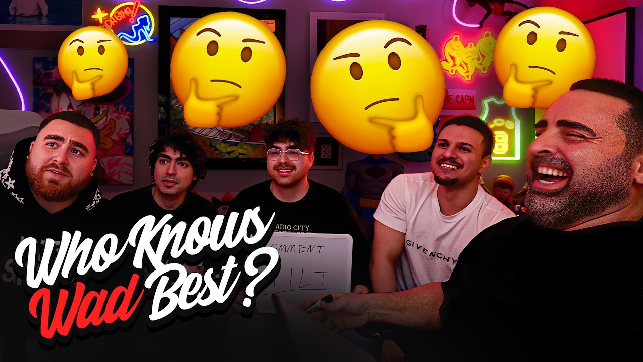 Who Knows Wad Best ? 🤔 Ft. LosPollosTV, Jake, Nick and Raf!