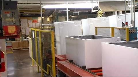 Refrigerator Assembly Line -- Time Lapse