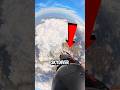 Skydiver Enters a Cloud... and Instantly Regrets It😰 #shorts