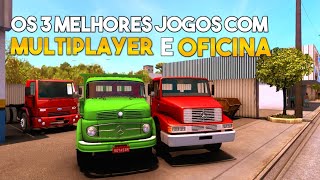 Os 2 Melhores Jogos De Caminhão Com Oficina e Multiplayer Para