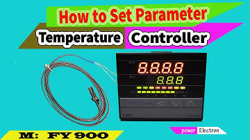 Easy Temperature controller Parameter setting & Manual FY 900⚙✅✅