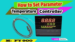 Easy Temperature controller Parameter setting & Manual FY 900⚙✅✅