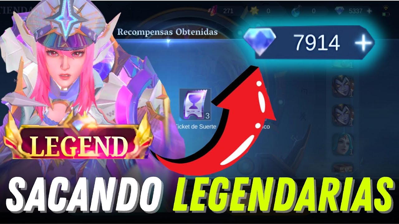 MI AMIGO SE GASTA TODOS SUS DIAMANTES EN LAS LEGENDARIAS