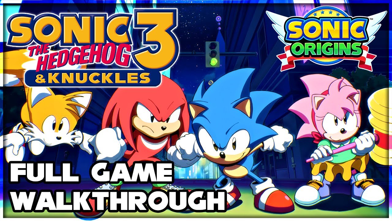 Sonic Origins - Sonic the Hedgehog Full Game Walkthrough (PS5 Longplay) 