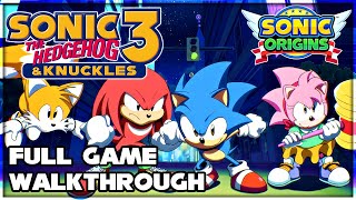 Sonic Origins - 100% Longplay Full Game Walkthrough No Commentary Gameplay  Playthrough 