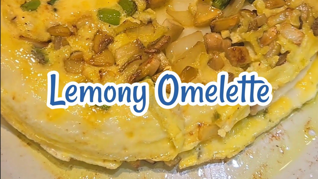 The Olive Oil Co Kitchen - Quick Bites - Breakfast Omelette with Lemon Olive Oil