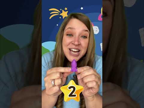 🚀 Space Rocket Countdown for Kids #shorts #artemis #kidslearning