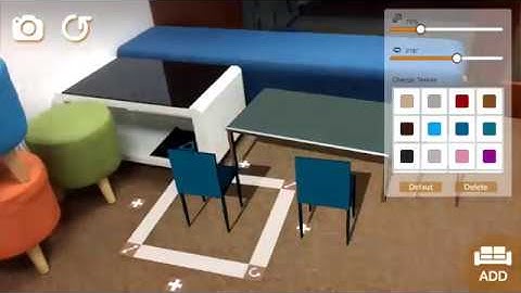 AR Furniture World Demo (version 2)
