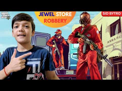ROBBERY IN JEWEL STORE IN GTA 5 SERIES - 5