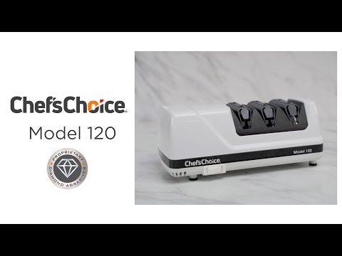 Chefs Choice 1520 Angle Select Electric Knife Sharpener - Brushed