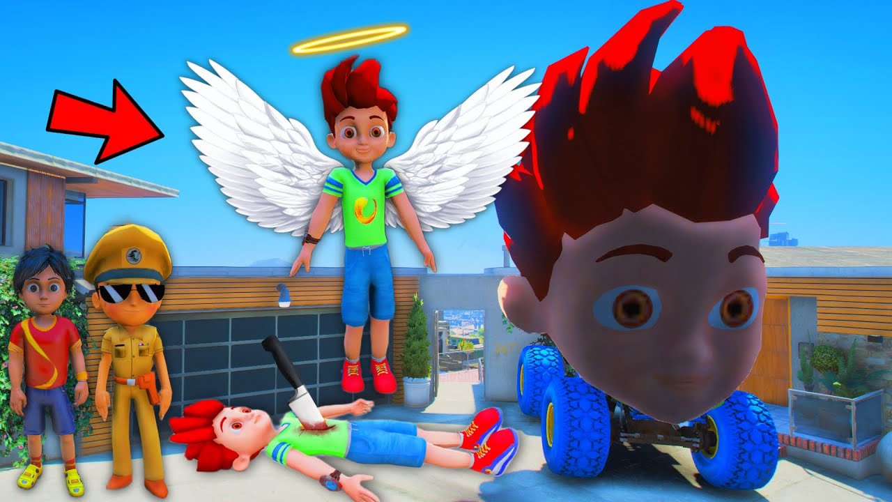 Kicko Rip And Little Singham In Gta 5 😭 | Little Singham Cartoon