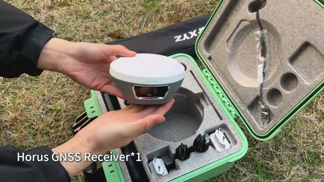 Unboxing the Horus Visual & Laser GNSS Receiver