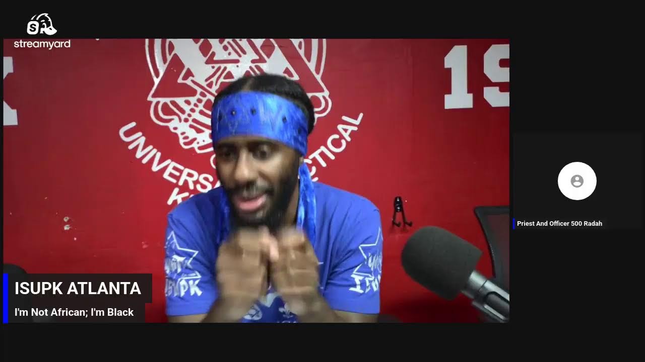 I'm NOT African, I'm Black