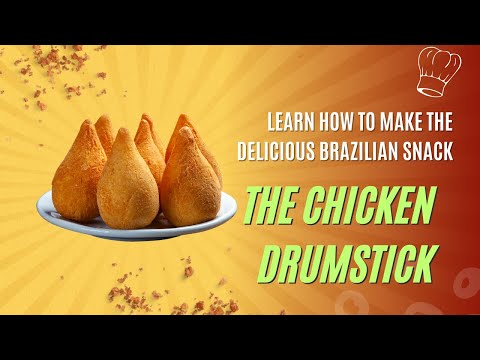 Delicious Brazilian Snack THE CHICKEN DRUMSTICK | Real Brazil