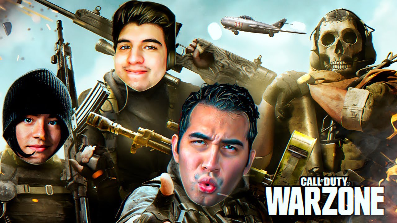Así es JUGAR CALL OF DUTY WARZONE con EL MEJOR EQUIPO 😱😂 *Siempre Ganamos*