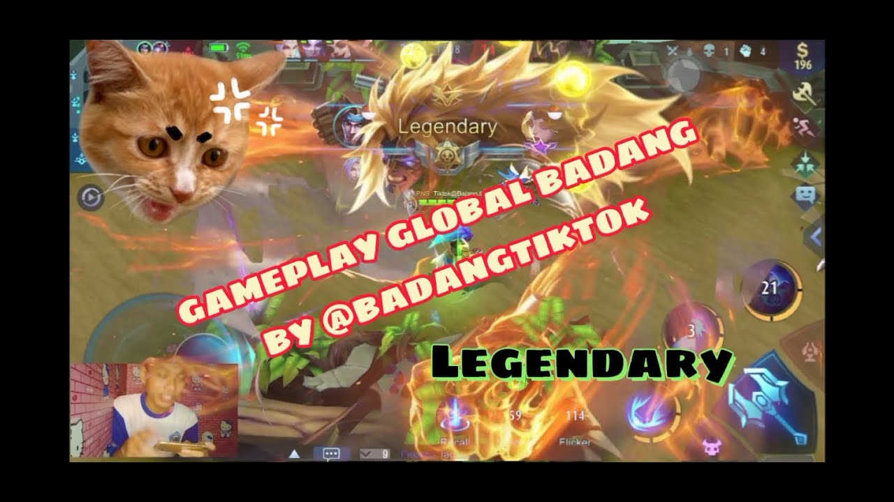 Global Badang @badang.tiktokfake Gameplay Badang paling mematikan ...
