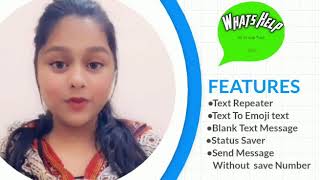 How to send WhatsApp massage without save number. || Whatshelp screenshot 3