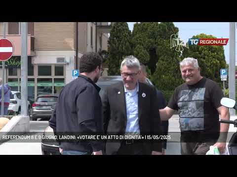 REFERENDUM 8 E 9 GIUGNO, LANDINI: «VOTARE E' UN ATTO DI DIGNITA'» | 15/05/2025