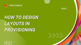 How to Design Layouts in Provisioning