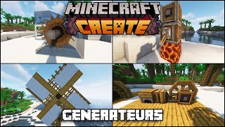 Minecraft Create [FR] - Les générateurs #1