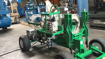 McElroy No. 28 HDPE PE Pipe Butt Fusion Machine 2” IPS to 8” DIPS Poly Welder