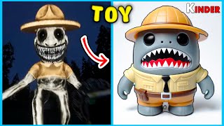 Zoonomaly toy Character from Kinder Surprise | All new Character Comparison