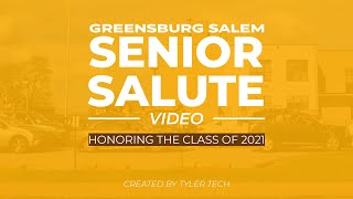 Senior Salute 2021 - Greensburg Salem