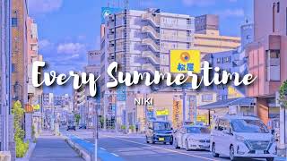 NIKI - Every Summertime (Lyrics) 🎶baby i'd give up everything to travel inside your mind🎶