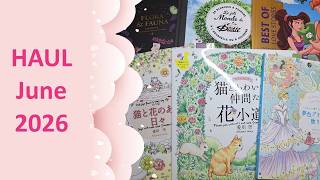 HAUL - Coloring books - June 2026