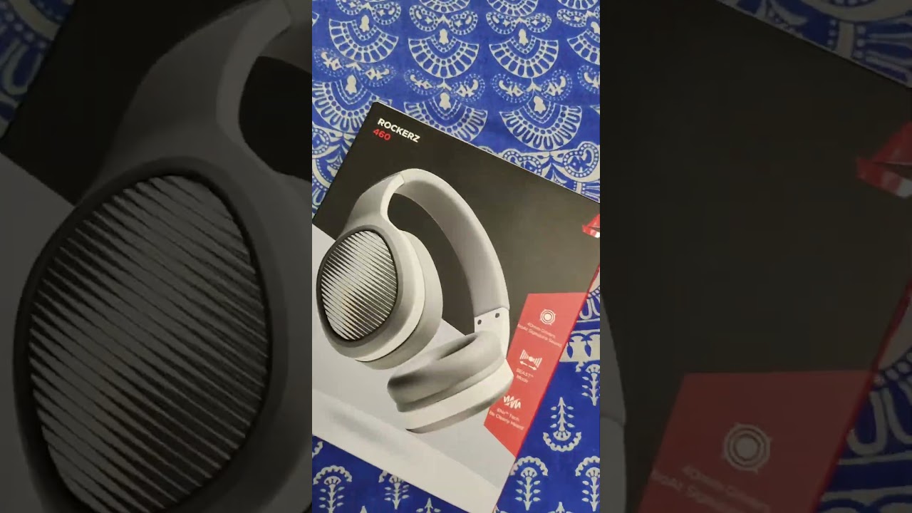 boAt Rockerz 460 Wireless Over Ear Headphones w/Up to 30hrs Playtime,